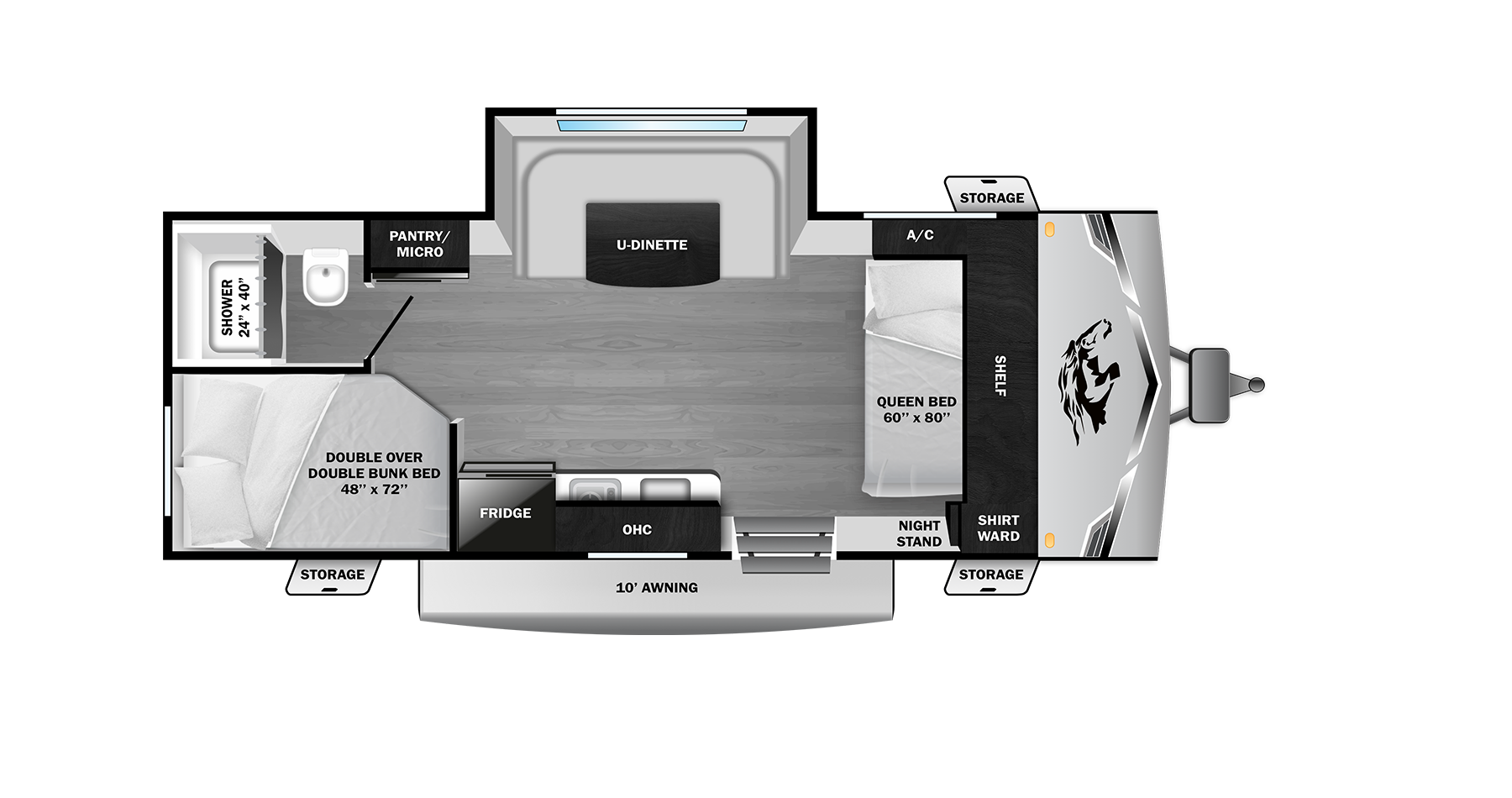 View 2026 Highland Ridge Colt CTR Edition 17DBS complete specs and manufacturer brochures