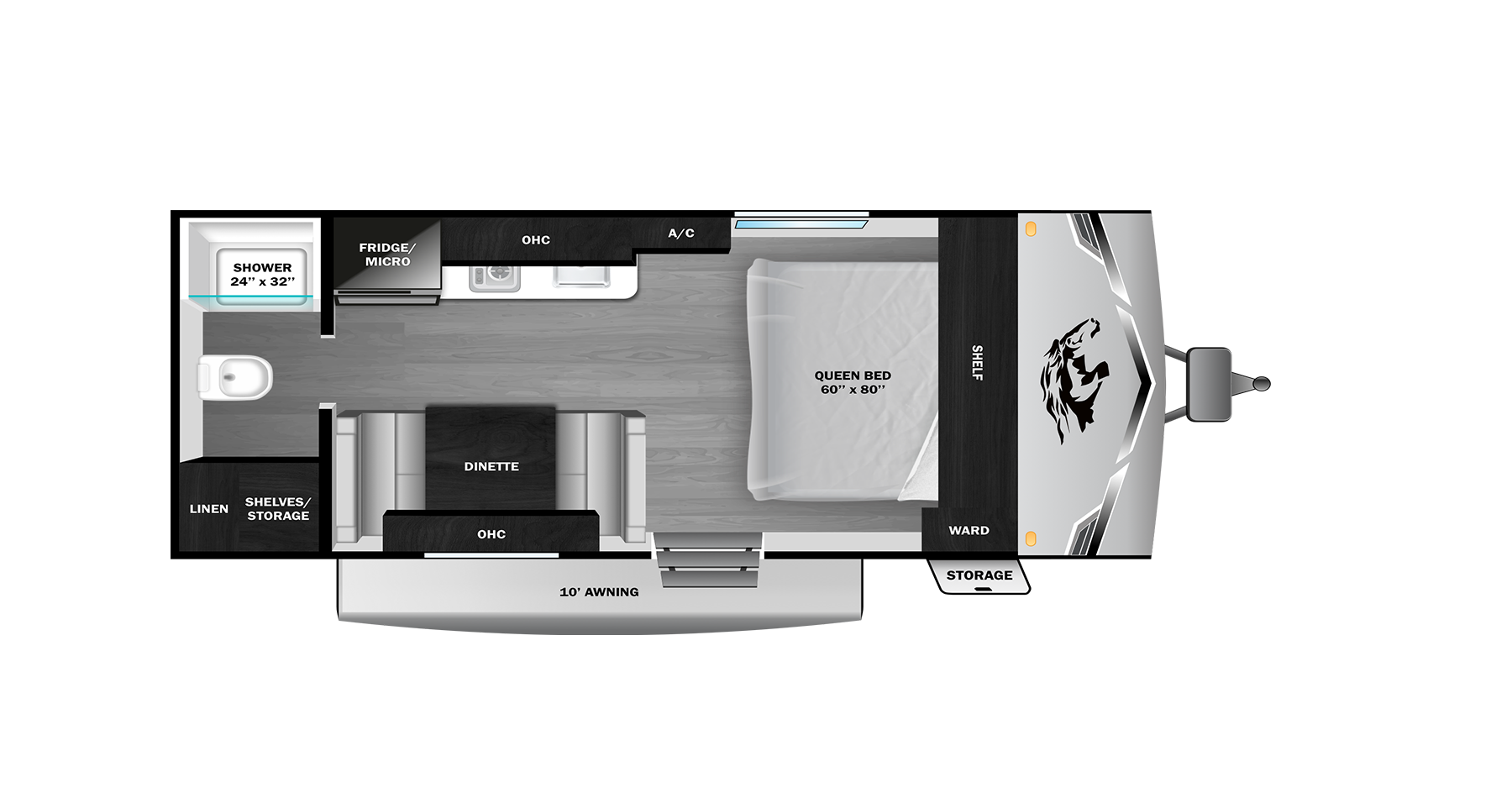 View 2026 Highland Ridge Colt CTR Edition 17QB complete specs and manufacturer brochures