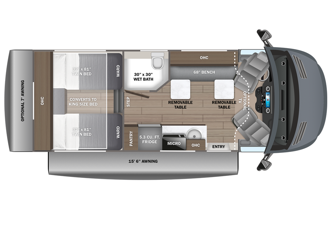 View 2026 Jayco Granite Ridge 23S complete specs and manufacturer brochures