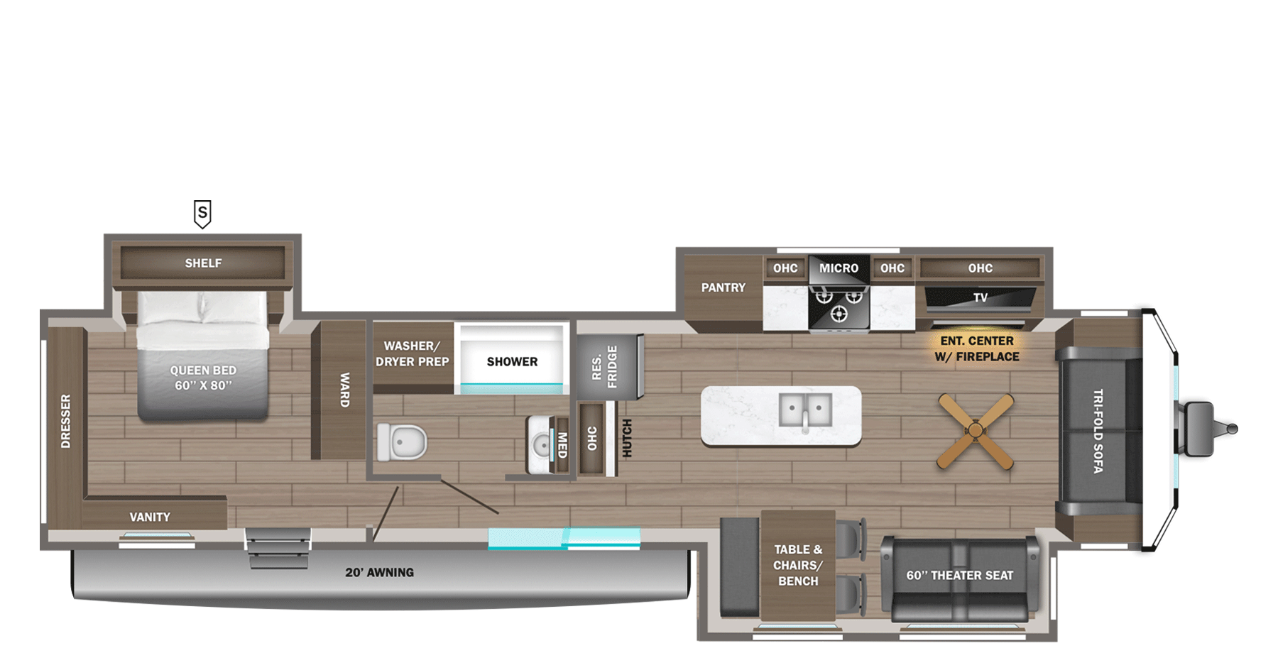 View 2026 Jayco Jay Flight Bungalow 401FLTS DS complete specs and manufacturer brochures