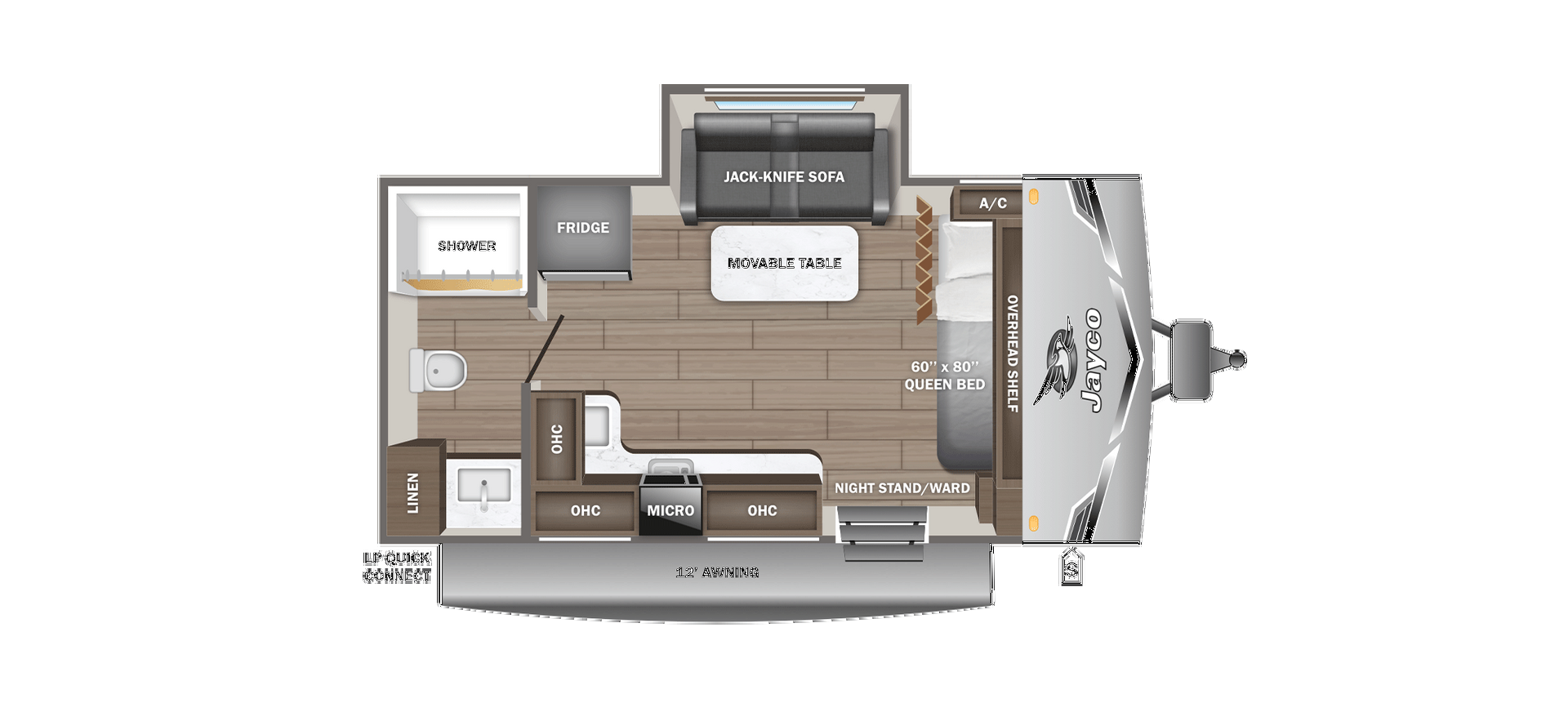 View 2026 Jayco Jay Flight SLX 160LKW complete specs and manufacturer brochures