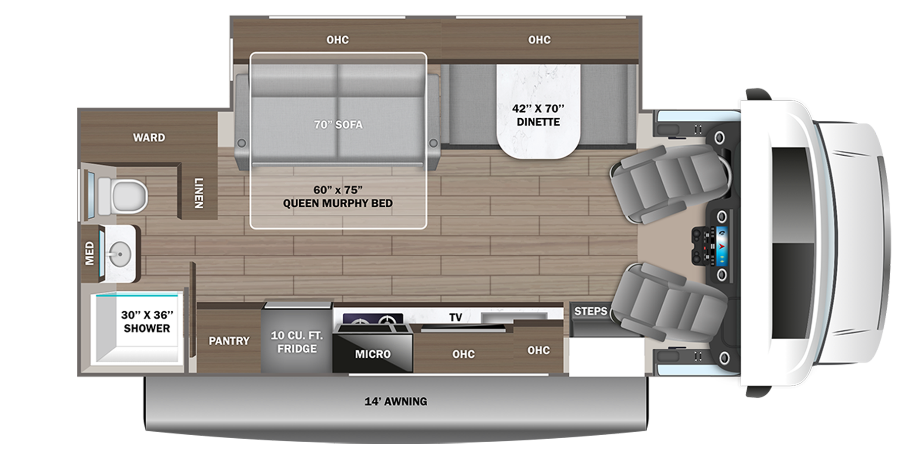 View 2026 Jayco Melbourne Prestige 25RP complete specs and manufacturer brochures
