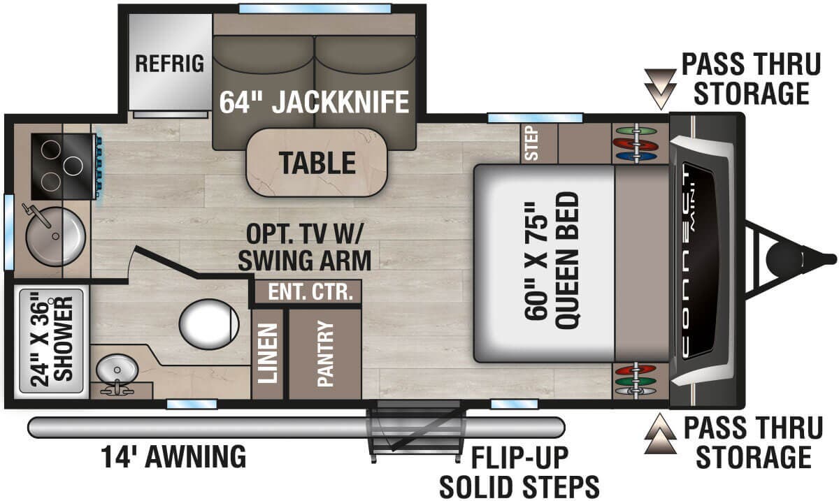 View 2026 K-Z Connect Mini CM171RK complete specs and manufacturer brochures