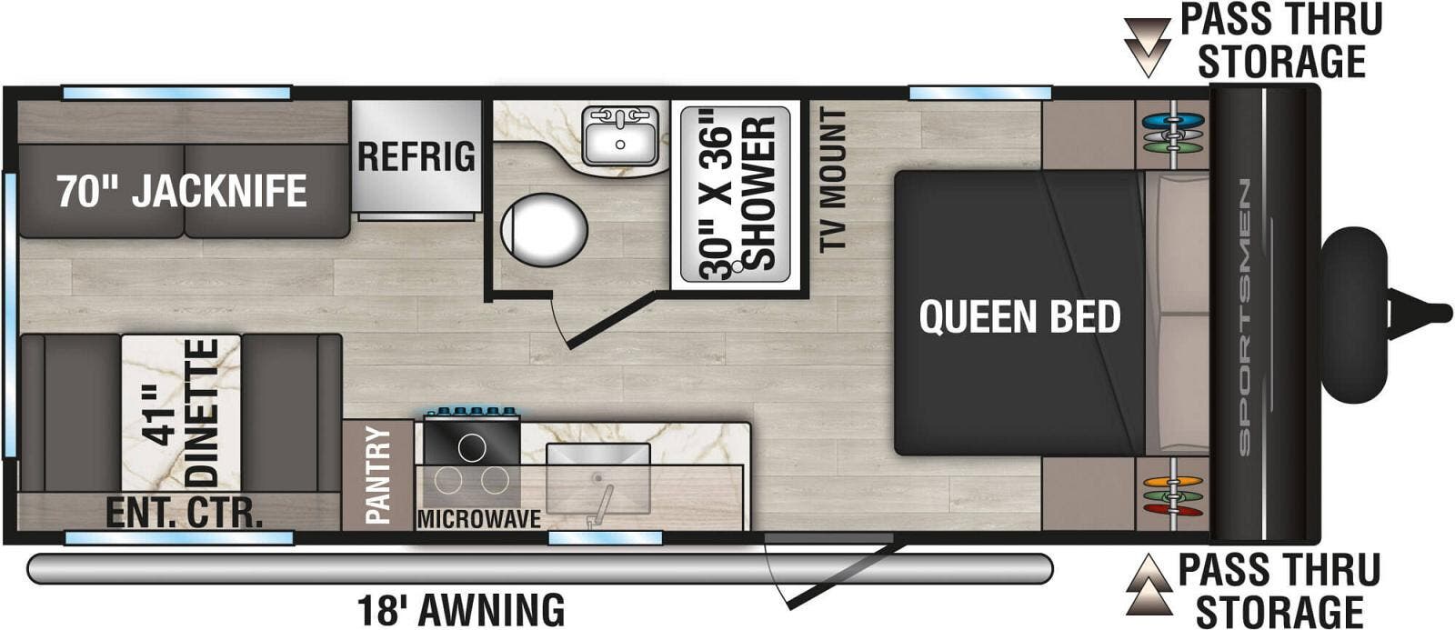View 2026 K-Z Sportsmen Select 210RDSL complete specs and manufacturer brochures