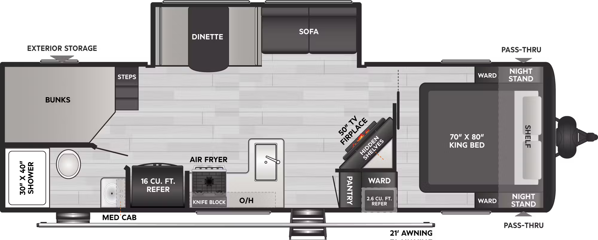 View 2026 Keystone Coleman Lantern 28BHS complete specs and manufacturer brochures