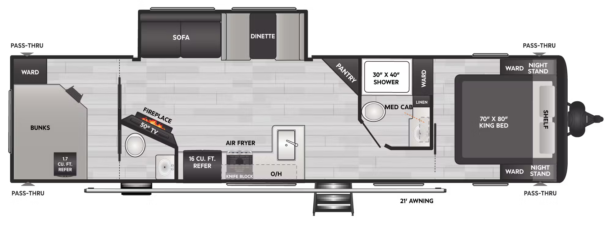 View 2026 Keystone Coleman Lantern 32BHS complete specs and manufacturer brochures