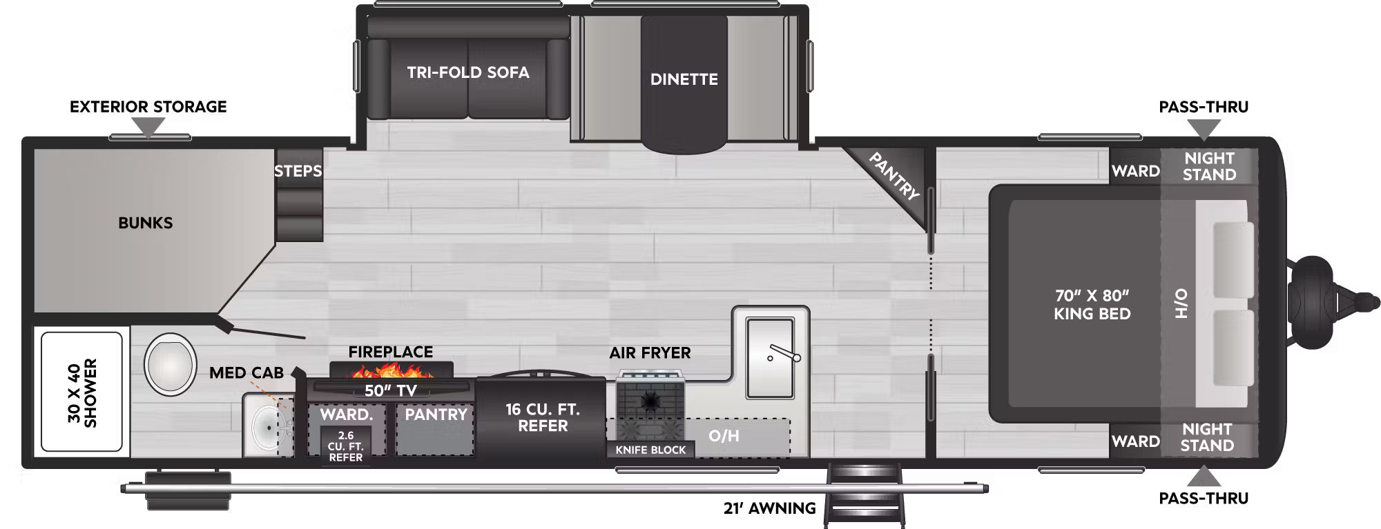 View 2026 Keystone Coleman Legacy 2900BH complete specs and manufacturer brochures