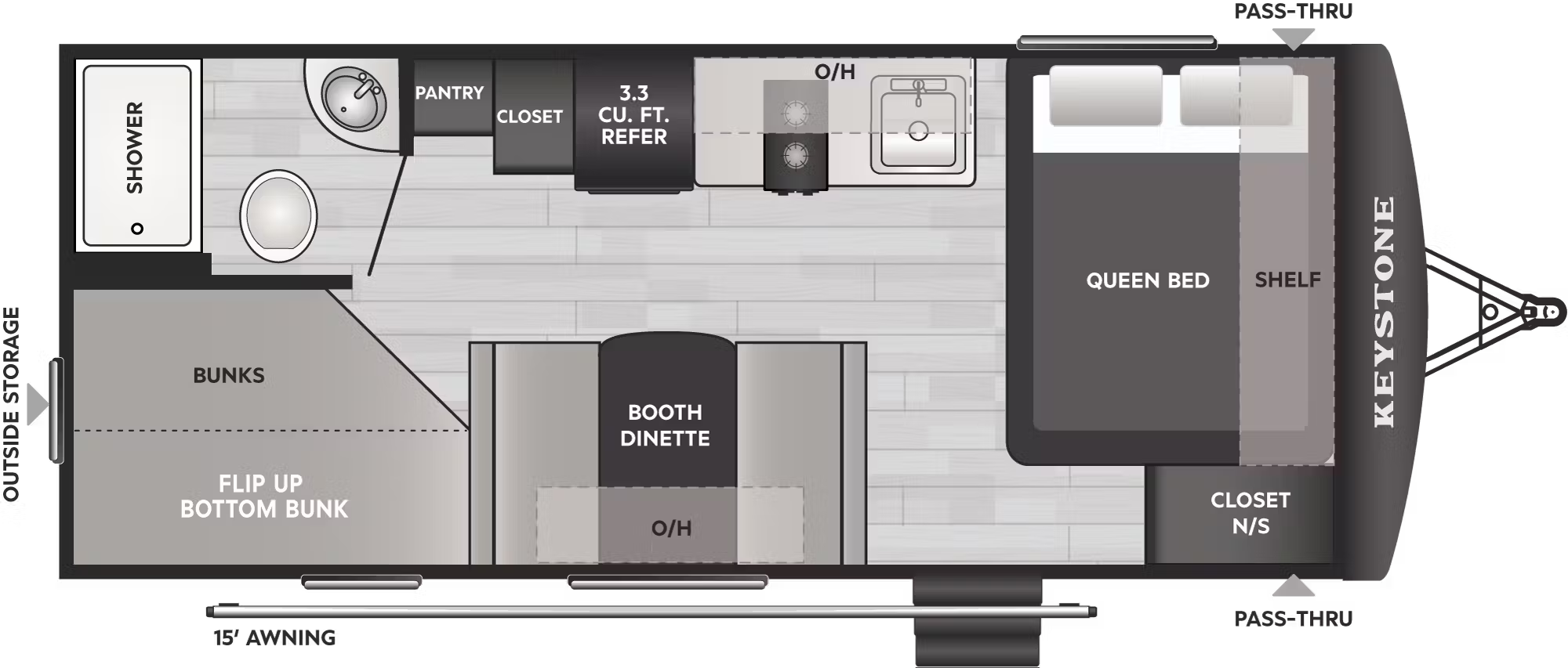 View 2026 Keystone Springdale Mini 2010BH complete specs and manufacturer brochures