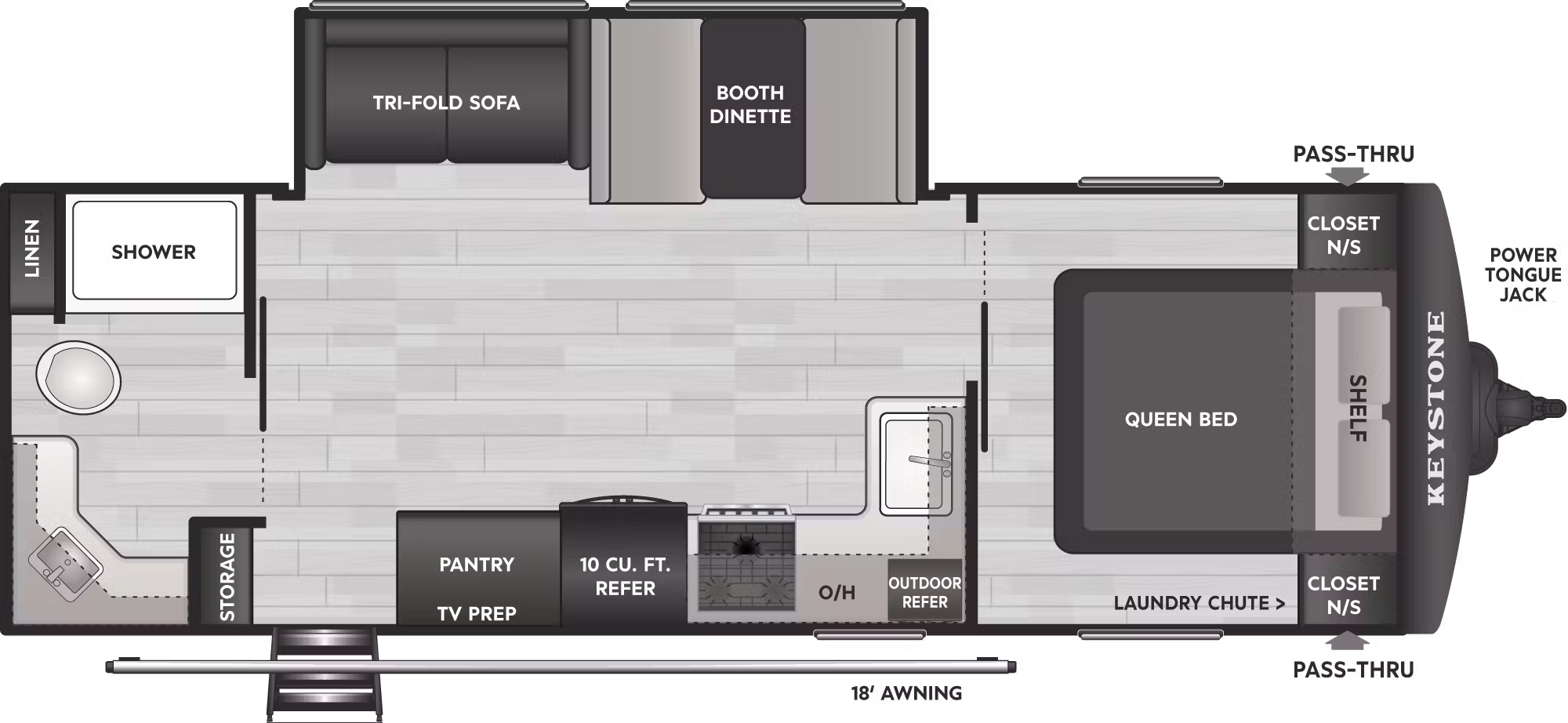 View 2026 Keystone Springdale Villa 240RB complete specs and manufacturer brochures