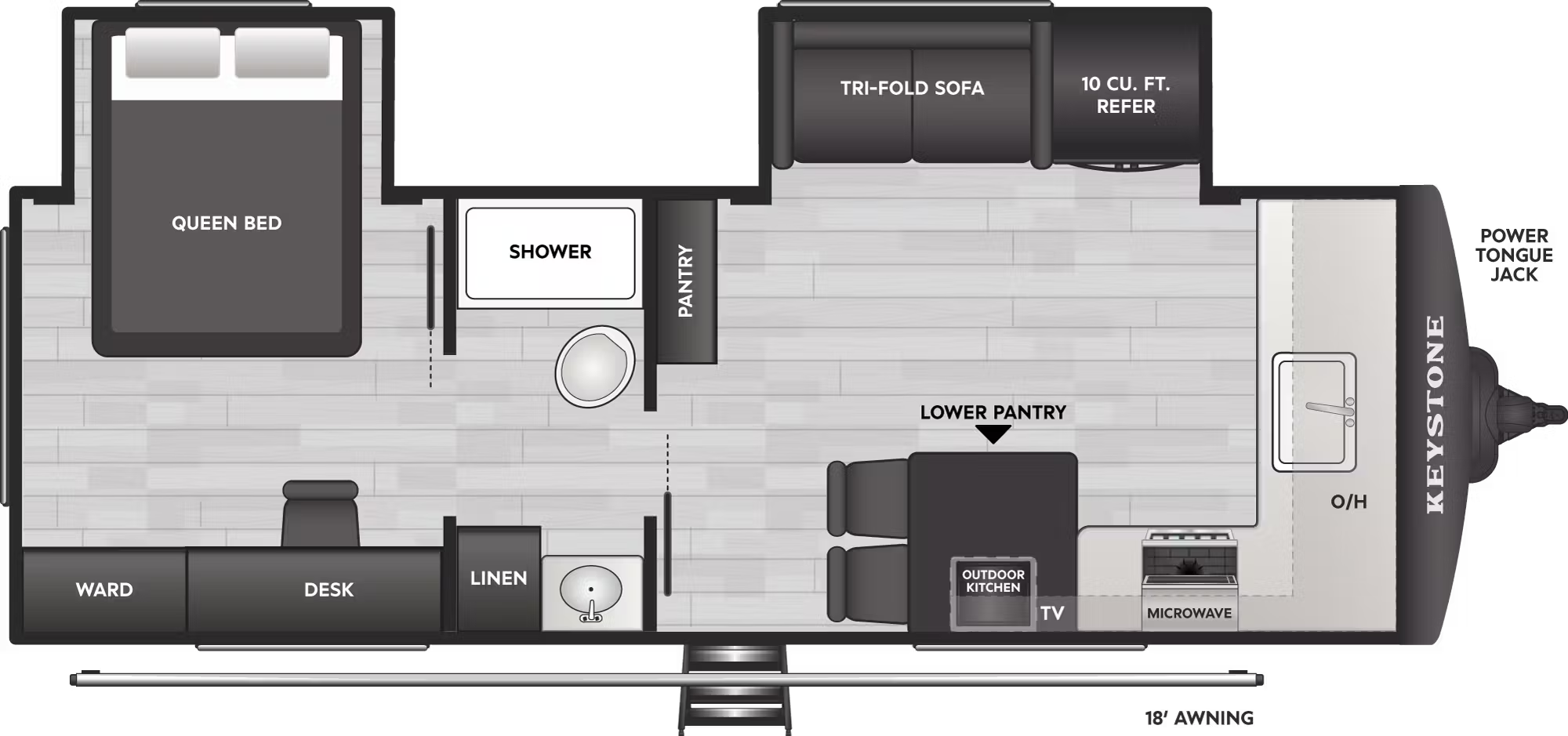 View 2026 Keystone Springdale Villa 241FKWE complete specs and manufacturer brochures