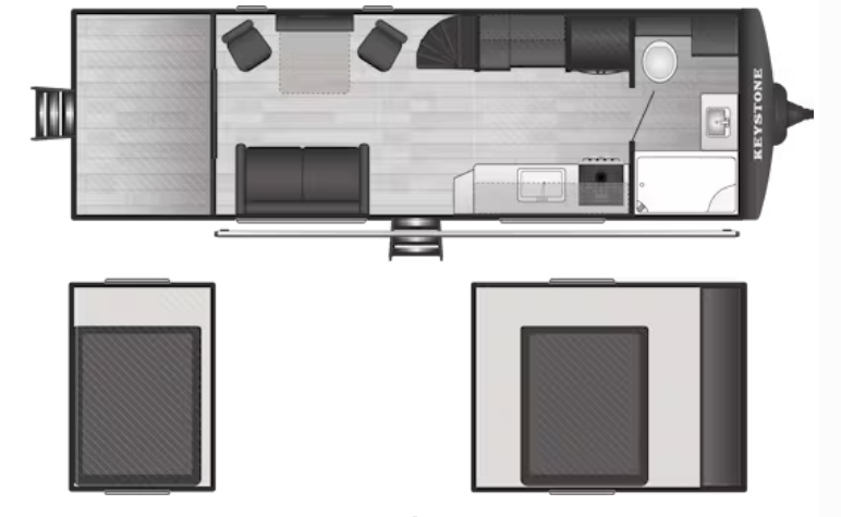 View 2026 Keystone Springdale Villa 245ML complete specs and manufacturer brochures