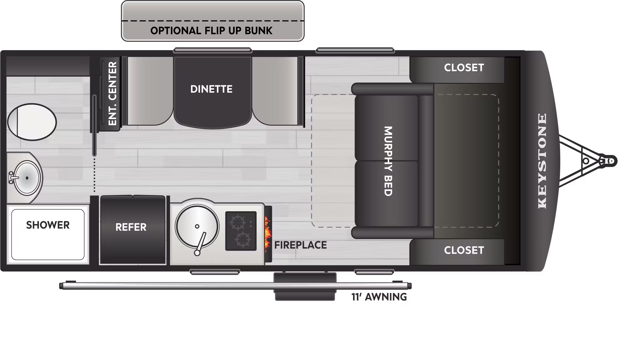 View 2026 Keystone Sprout 15RBS complete specs and manufacturer brochures