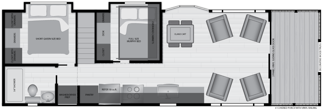 View 2026 Kropf Island 6448P complete specs and manufacturer brochures