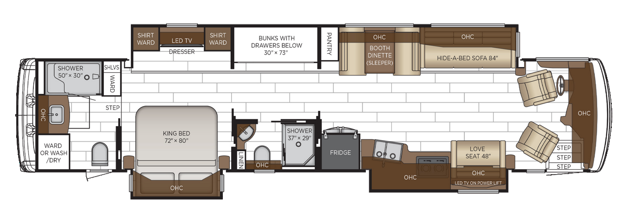 View 2026 Newmar Dutch Star 4340 (Spartan) complete specs and manufacturer brochures