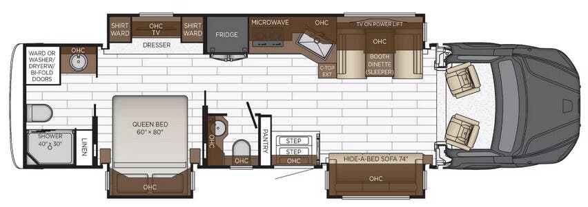 View 2026 Newmar Super Star 3731 complete specs and manufacturer brochures