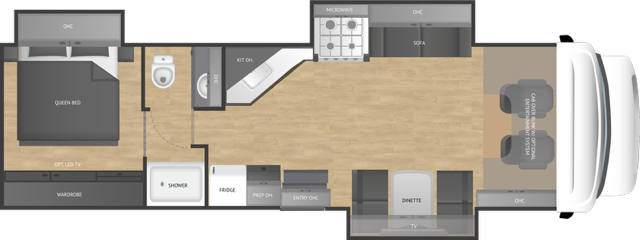 View 2026 Nexus Wraith 33F complete specs and manufacturer brochures