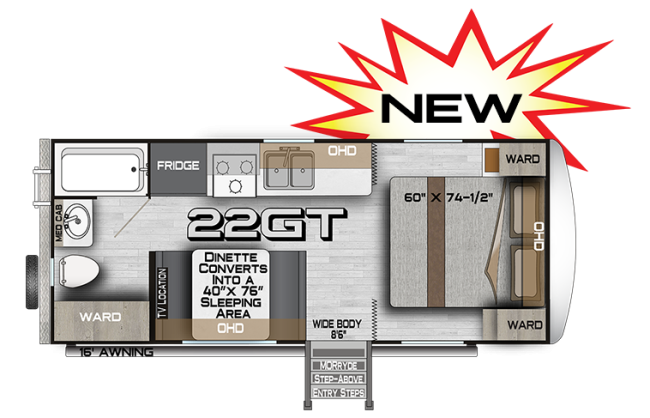 View 2026 Northwood Arctic Fox NXT 22GT complete specs and manufacturer brochures