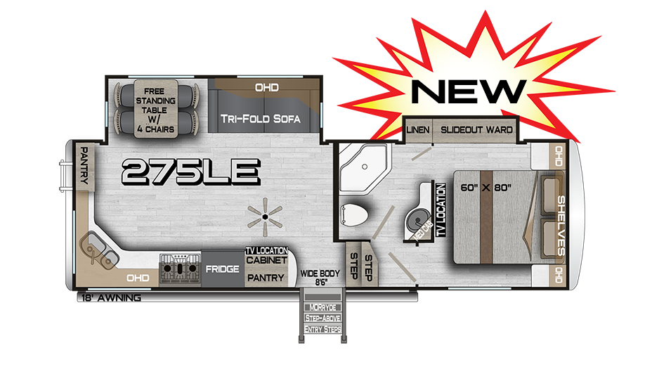 View 2026 Northwood Arctic Fox NXT 275LE complete specs and manufacturer brochures