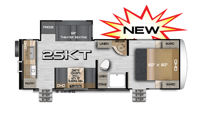 View 2026 Northwood Nash Camp 25KT complete specs and manufacturer brochures