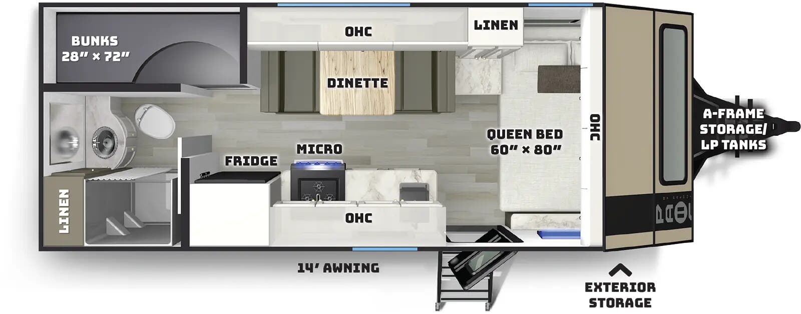 View 2026 Palomino Pause Reboot Edition 19.6 complete specs and manufacturer brochures