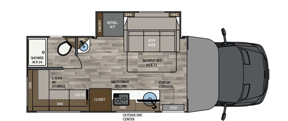 View 2026 Renegade RV Vienna 25DLN complete specs and manufacturer brochures