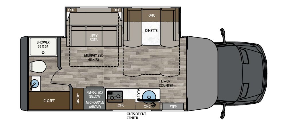 View 2026 Renegade RV Vienna 25RML complete specs and manufacturer brochures