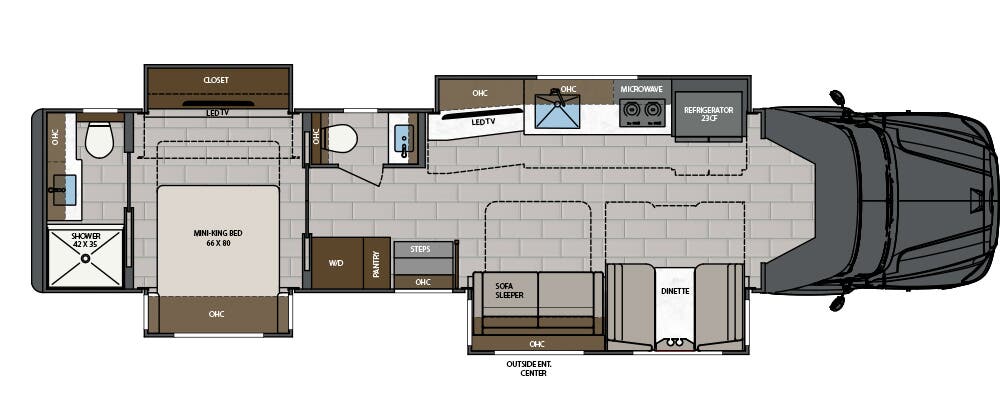 View 2026 Renegade RV XL X43DB complete specs and manufacturer brochures