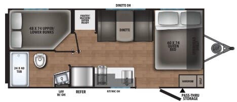 View 2026 Shasta Compact 18DBL complete specs and manufacturer brochures