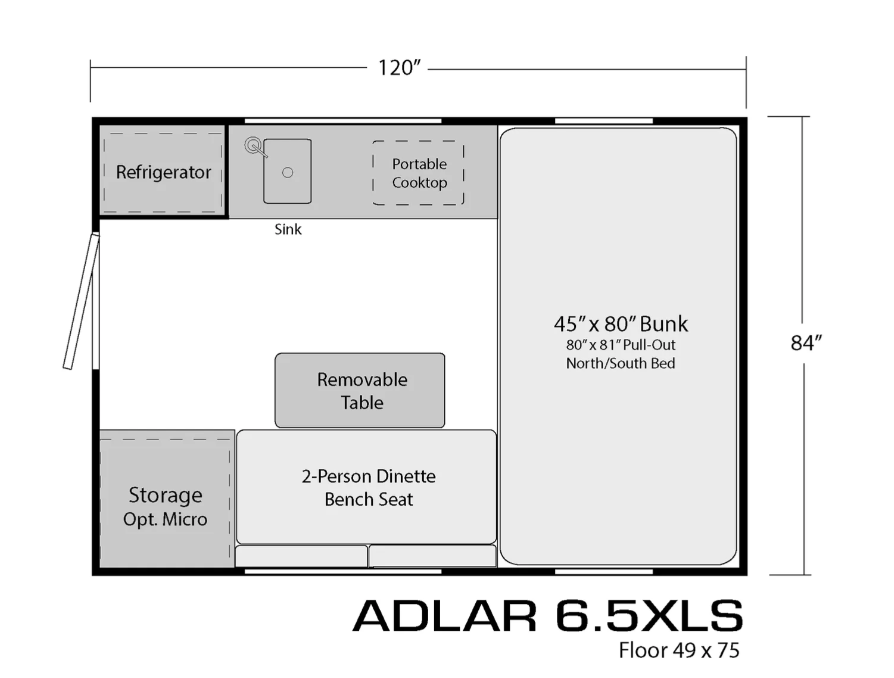 View 2026 Soaring Eagle Adlar 6.5XLS complete specs and manufacturer brochures