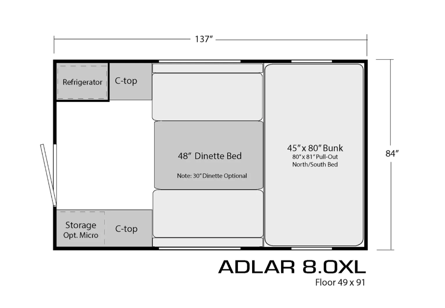 View 2026 Soaring Eagle Adlar 8.0XL complete specs and manufacturer brochures