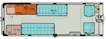 View 2026 Sportsmobile Sprinter EB 117s complete specs and manufacturer brochures