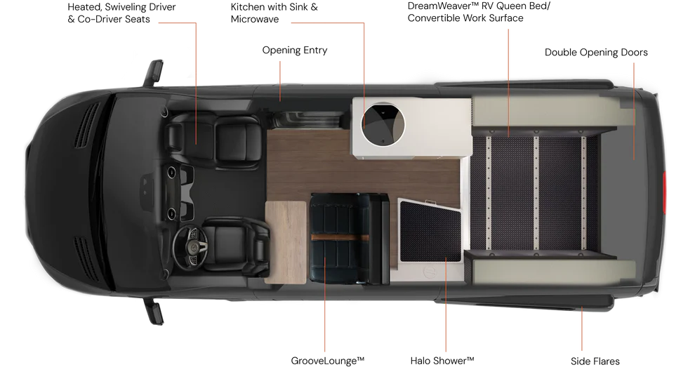 View 2026 Storyteller Overland Dark MODE OG complete specs and manufacturer brochures