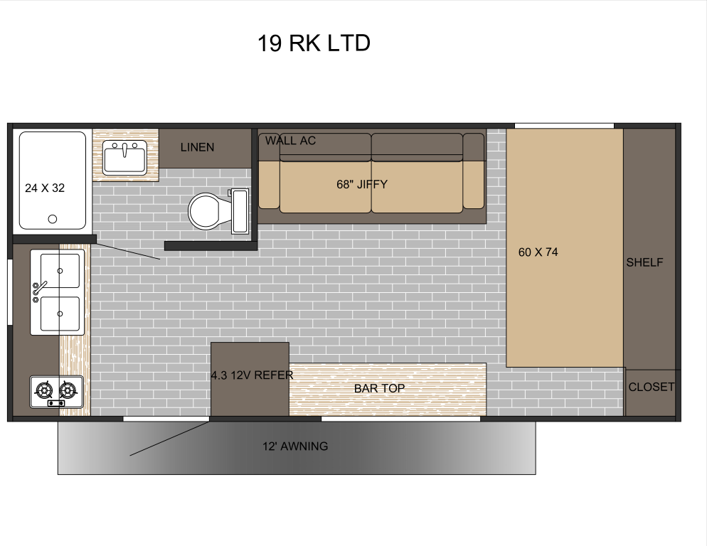View 2026 Sunset Park RV Sun Lite LTD 19RK complete specs and manufacturer brochures