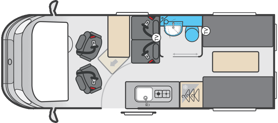 View 2026 Swift Carrera 244 complete specs and manufacturer brochures