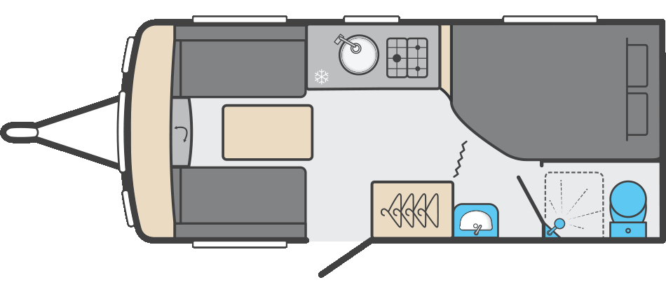 View 2026 Swift Sprite Alpine 4 complete specs and manufacturer brochures