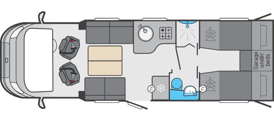 View 2026 Swift Voyager 584 complete specs and manufacturer brochures