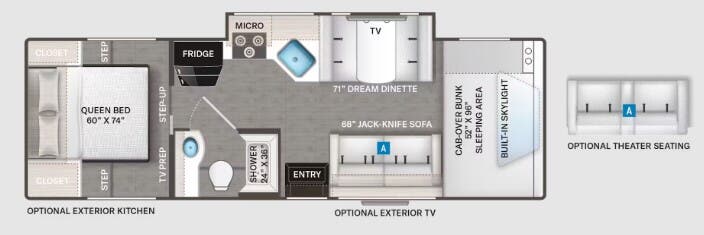 View 2026 Thor Motor Coach Echelon LC28 complete specs and manufacturer brochures