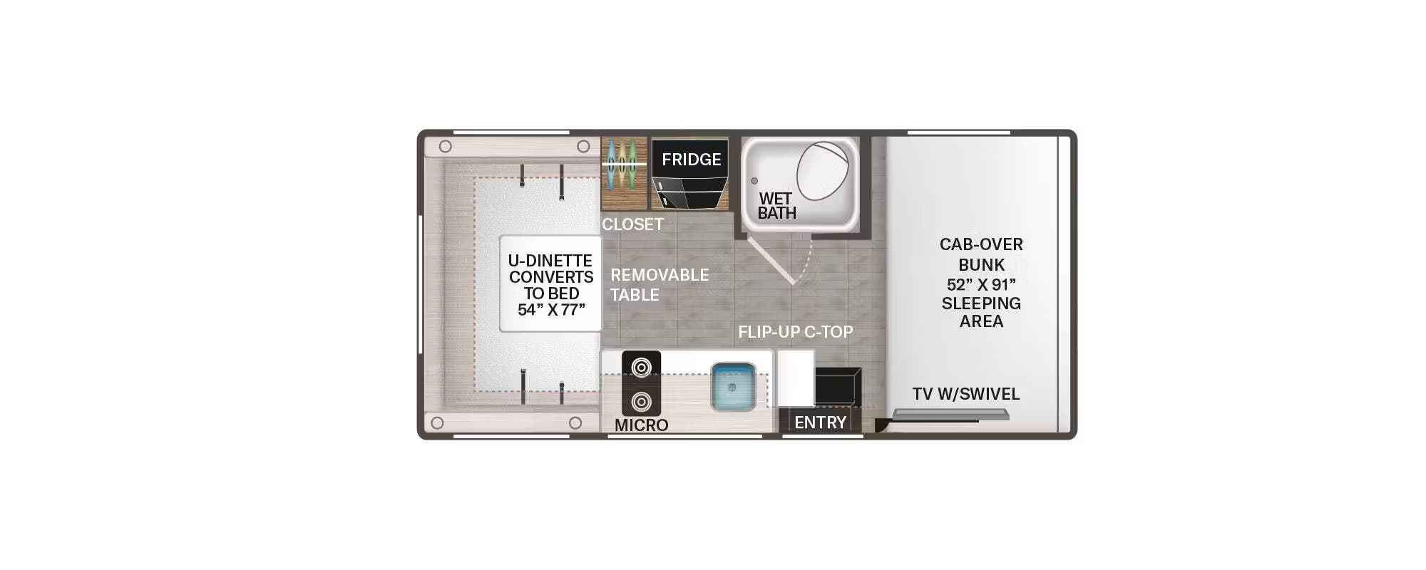 2026 Thor Motor Coach Four Winds 19Z specs and literature guide