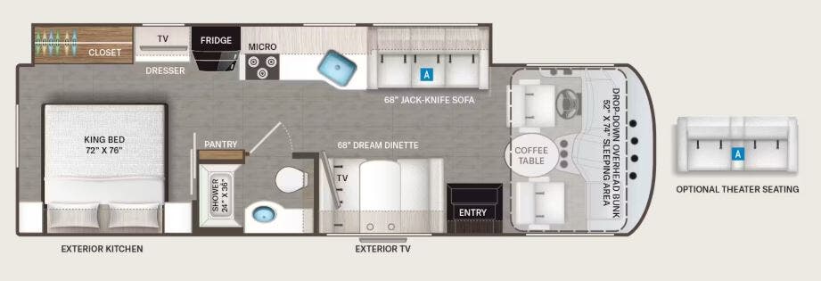 View 2026 Thor Motor Coach Hurricane 29L complete specs and manufacturer brochures