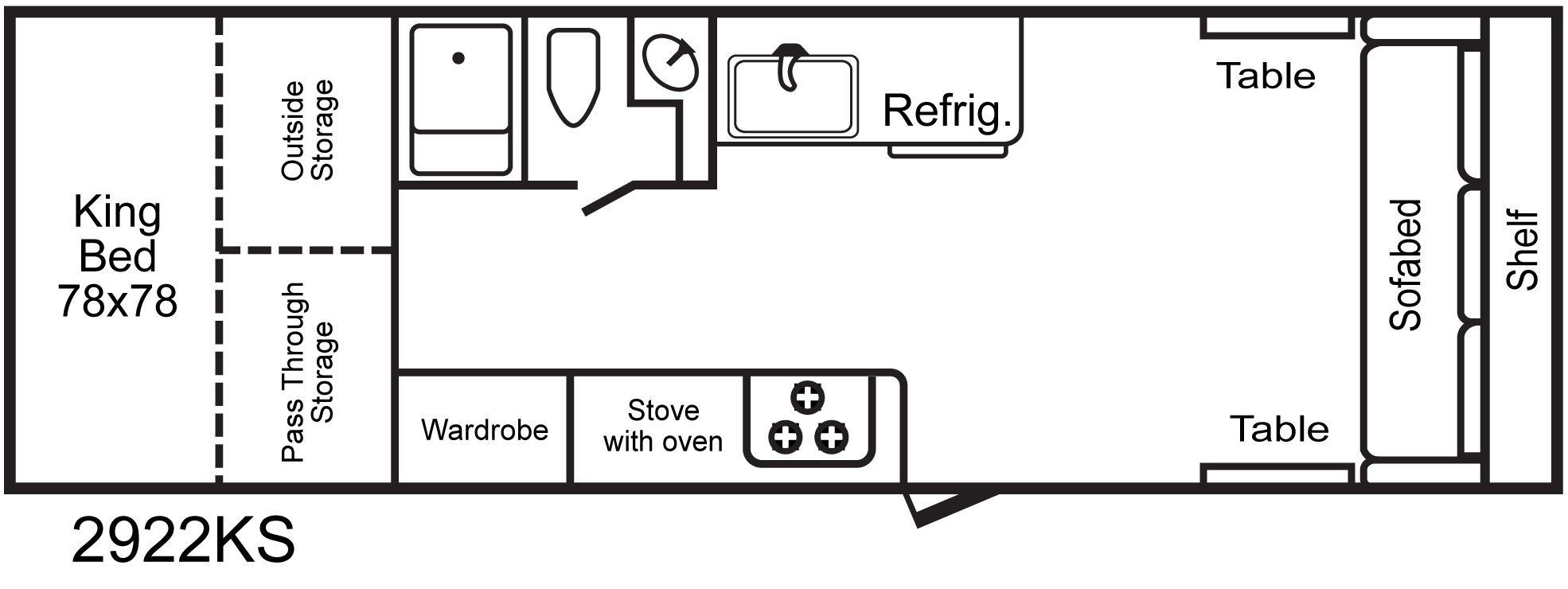 View 2026 TrailManor 2922 Series 2922KS complete specs and manufacturer brochures