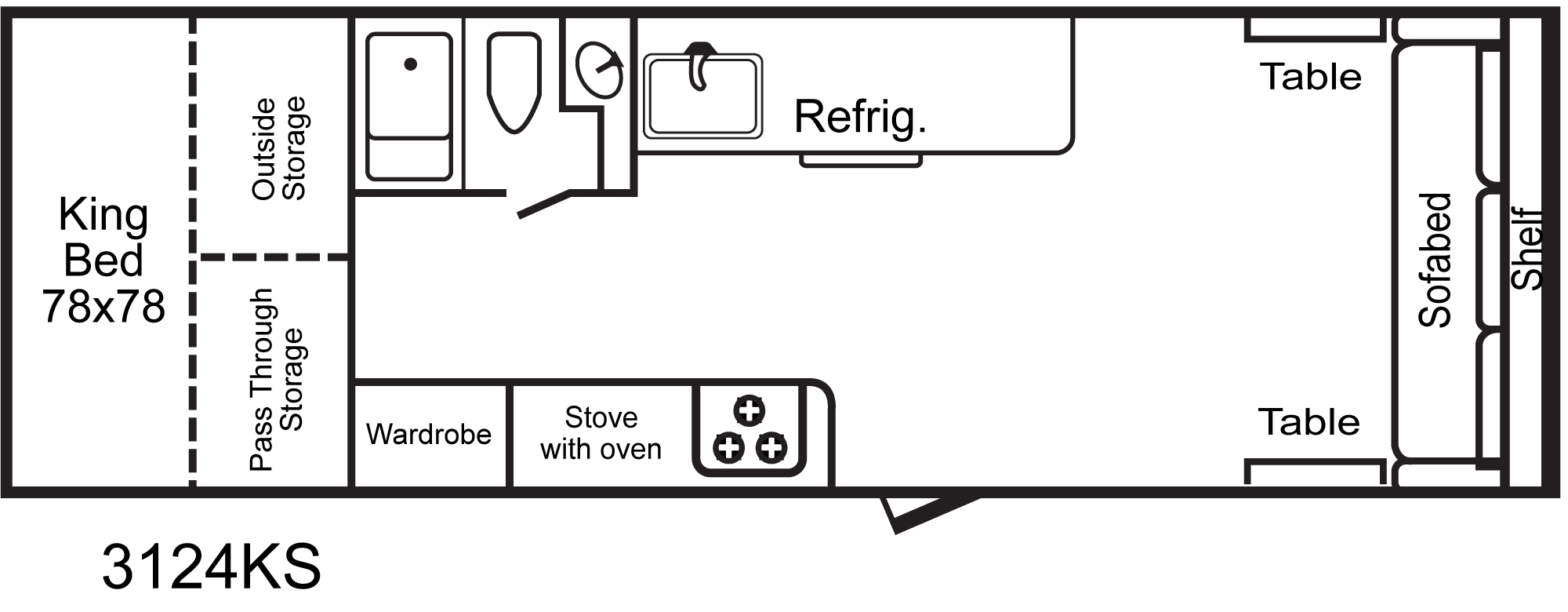 View 2026 TrailManor 3124 Series 3214KS complete specs and manufacturer brochures