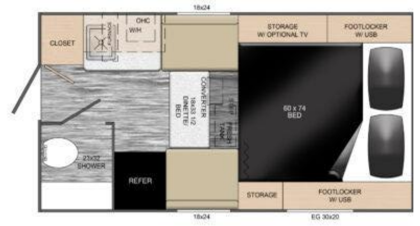 View 2026 Travel Lite Up Country 775U complete specs and manufacturer brochures