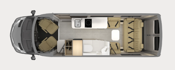 View 2027 Airstream Interstate 24GTX complete specs and manufacturer brochures
