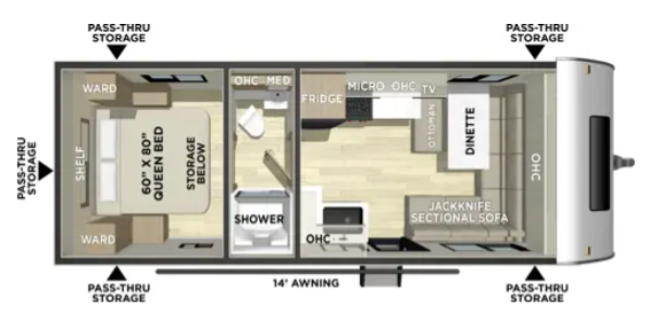 View 2027 Coachmen Freedom Express Select 249SE complete specs and manufacturer brochures