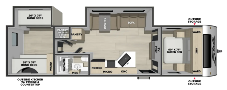 View 2027 Coachmen Shasta I-5 532BEDS complete specs and manufacturer brochures