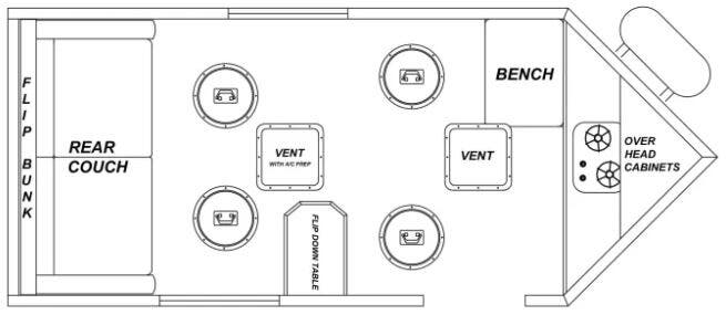 View 2027 Glacier Ice House 12RC complete specs and manufacturer brochures