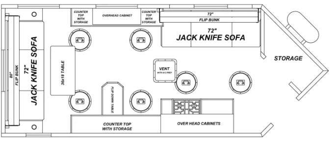 View 2027 Glacier Ice House 16RJ complete specs and manufacturer brochures