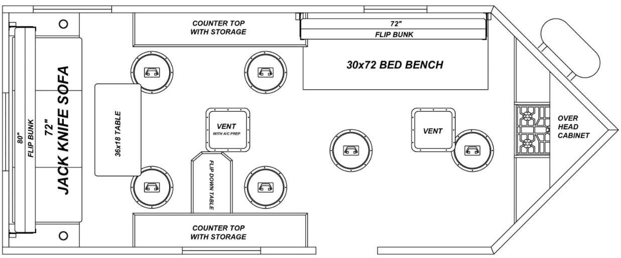 View 2027 Glacier Limited 16LE complete specs and manufacturer brochures