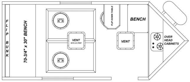 View 2027 Glacier Spear House 12SP complete specs and manufacturer brochures