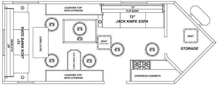 View 2027 Glacier Spear House 17SP complete specs and manufacturer brochures
